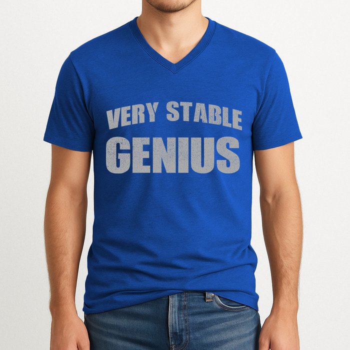 Stable Genius V-Neck T-Shirt
