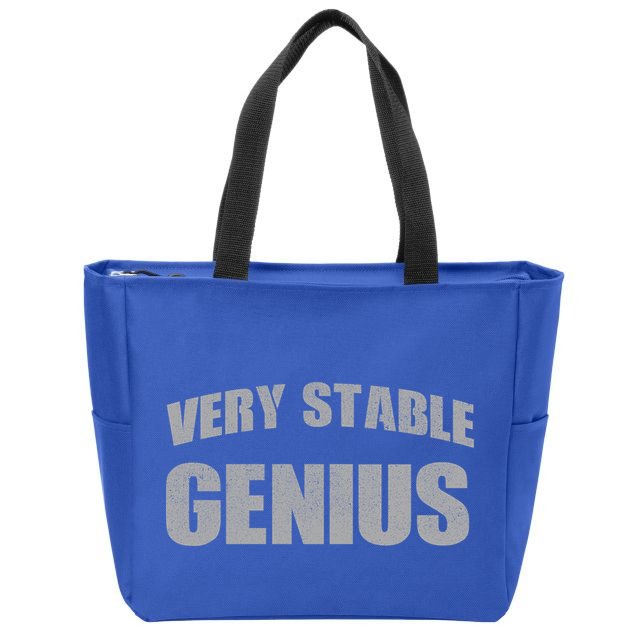 Stable Genius Zip Tote Bag