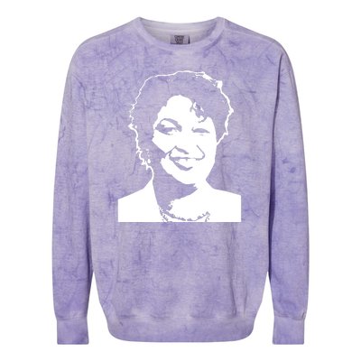 Stacey Abrams Portrait Colorblast Crewneck Sweatshirt