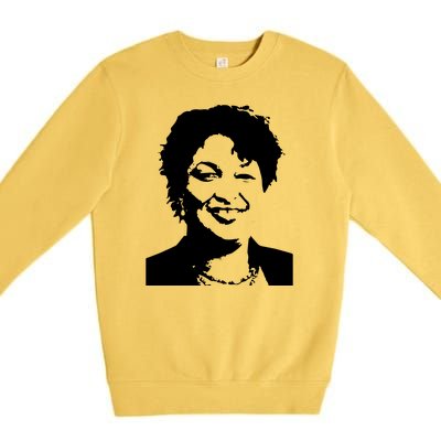 Stacey Abrams Portrait Premium Crewneck Sweatshirt