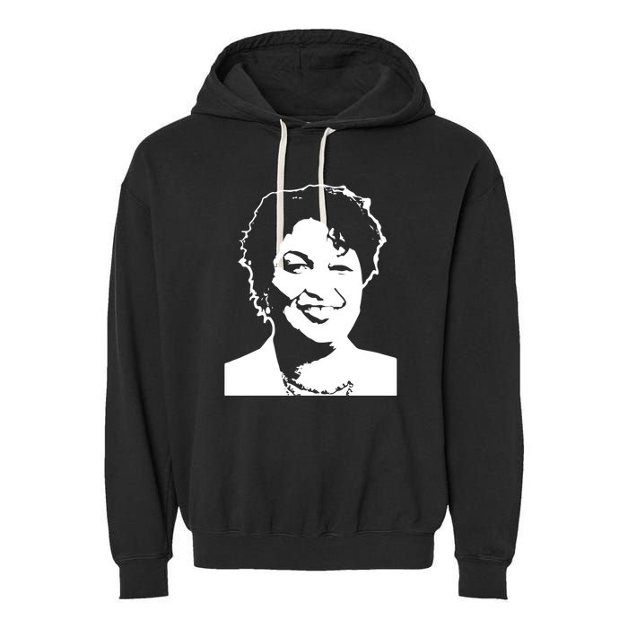 Stacey Abrams Portrait Garment-Dyed Fleece Hoodie