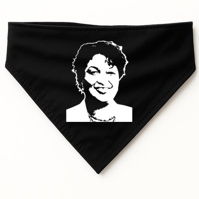 Stacey Abrams Portrait USA-Made Doggie Bandana