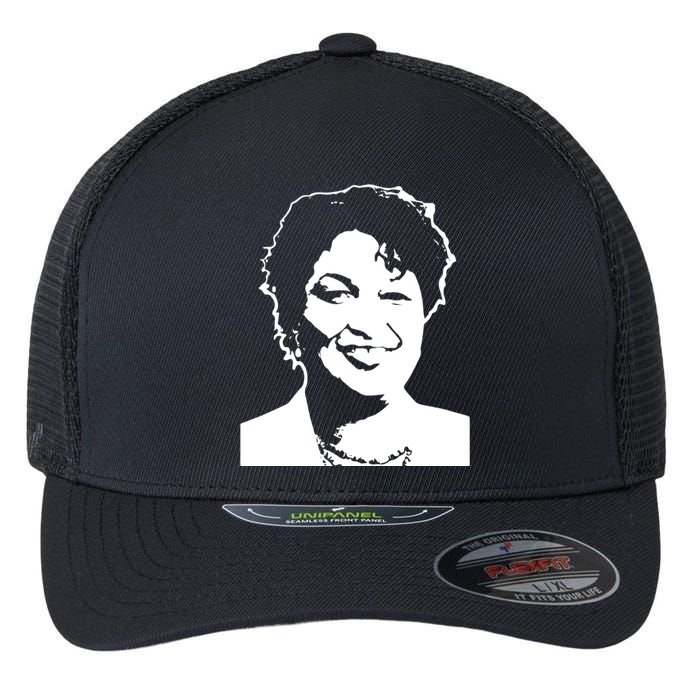 Stacey Abrams Portrait Flexfit Unipanel Trucker Cap