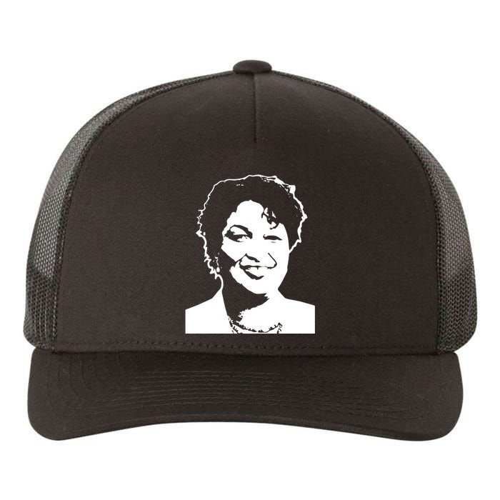 Stacey Abrams Portrait Yupoong Adult 5-Panel Trucker Hat