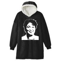 Stacey Abrams Portrait Hooded Wearable Blanket