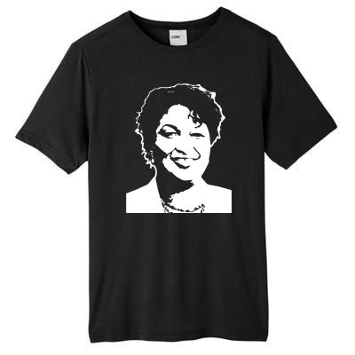 Stacey Abrams Portrait Tall Fusion ChromaSoft Performance T-Shirt