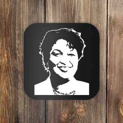 Stacey Abrams Portrait Coaster