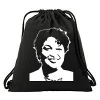 Stacey Abrams Portrait Drawstring Bag