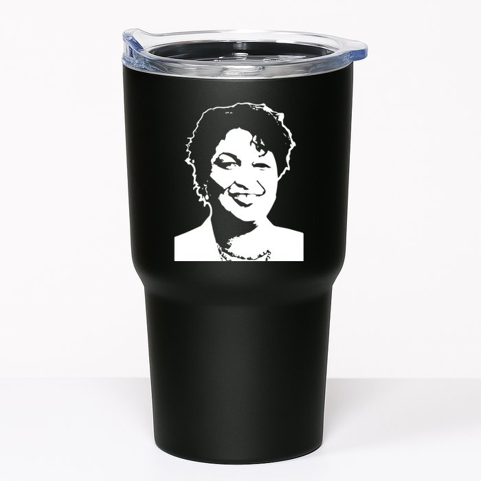 Stacey Abrams Portrait Tumbler