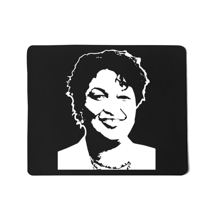 Stacey Abrams Portrait Mousepad