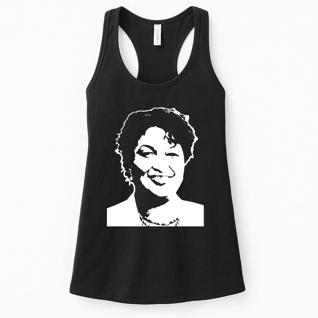 Stacey Abrams Portrait Womens Tank Top