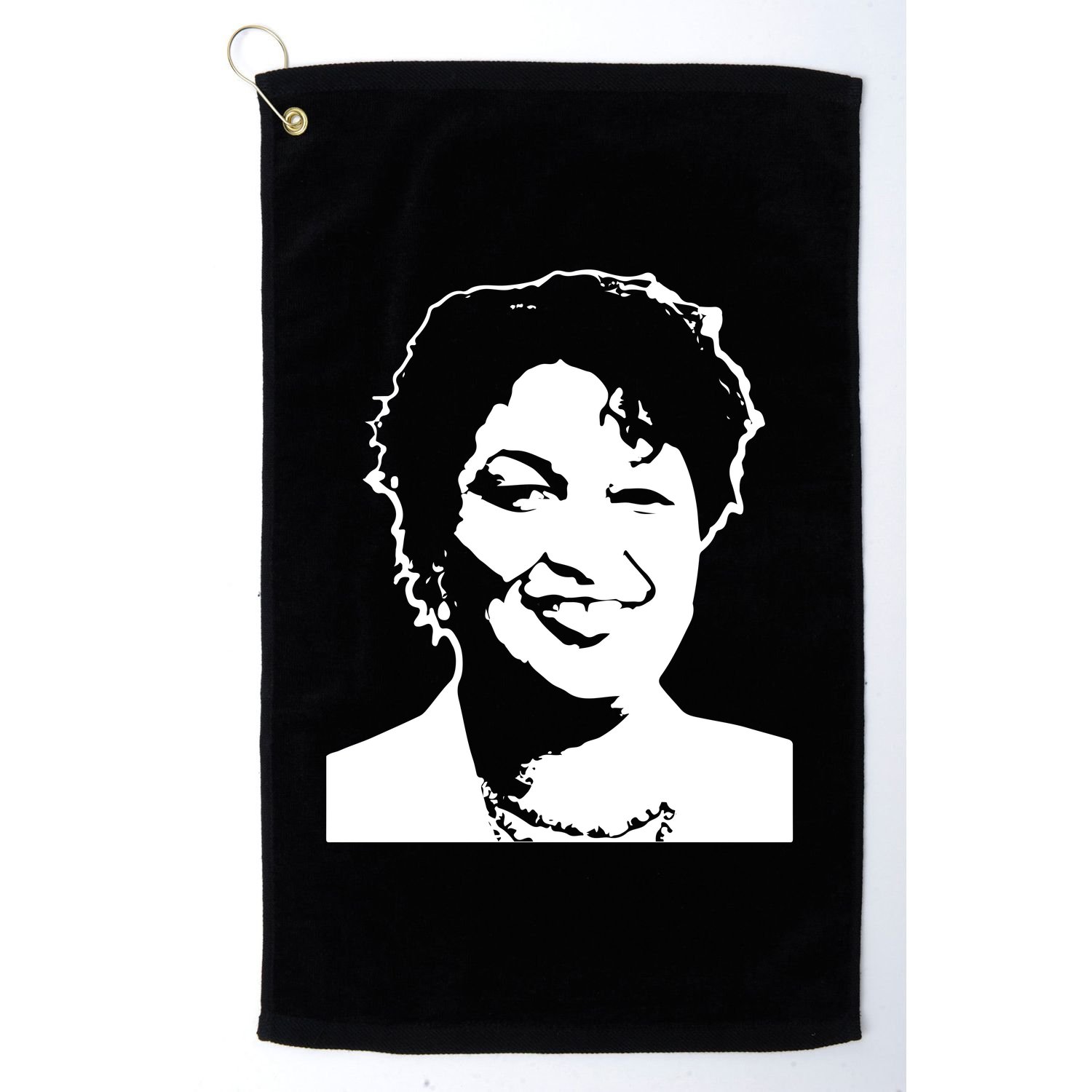 Stacey Abrams Portrait Golf Towel