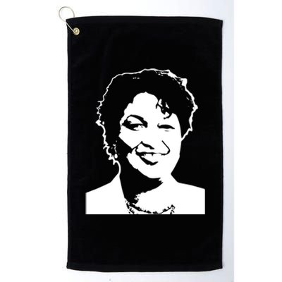 Stacey Abrams Portrait Platinum Collection Golf Towel