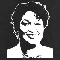 Stacey Abrams Portrait Golf Towel