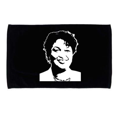 Stacey Abrams Portrait Microfiber Hand Towel