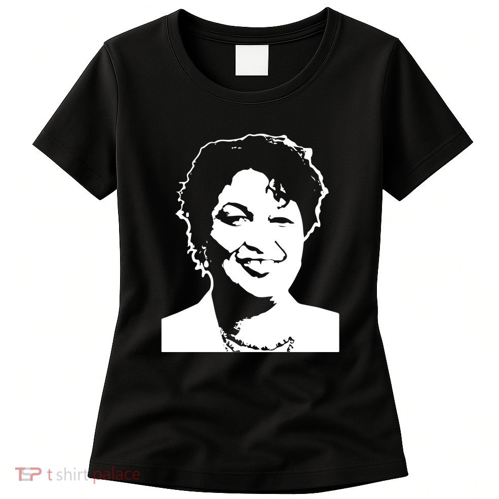 Stacey Abrams Portrait Womens T-Shirt
