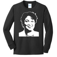 Stacey Abrams Portrait Kids Long Sleeve Shirt