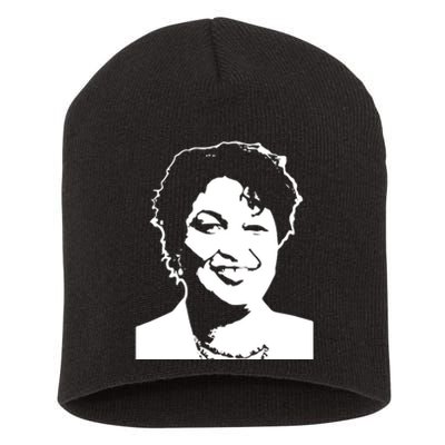 Stacey Abrams Portrait Short Acrylic Beanie