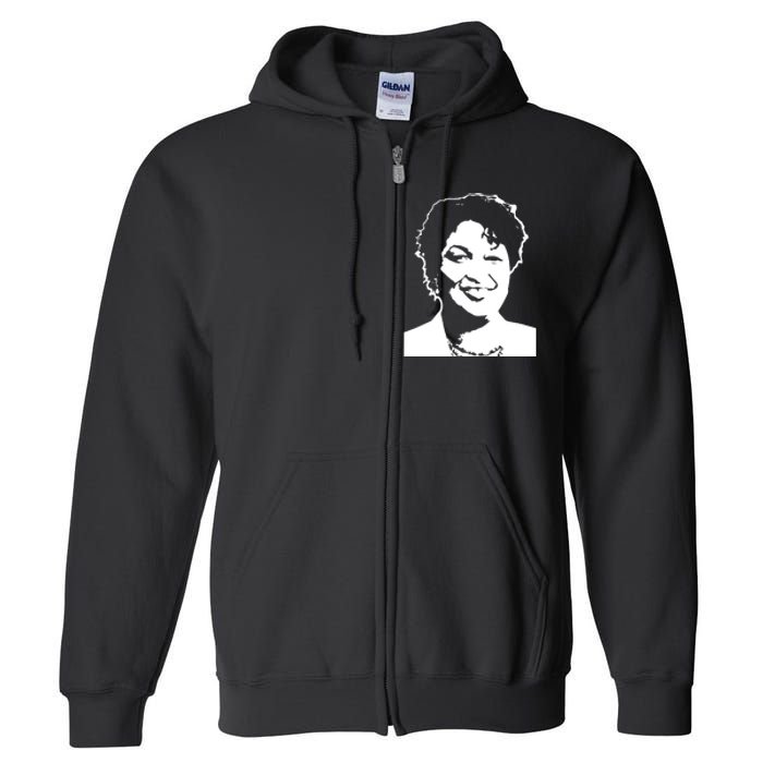 Stacey Abrams Portrait Full Zip Hoodie