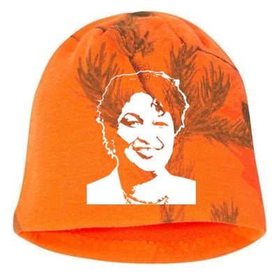 Stacey Abrams Portrait Kati - Camo Knit Beanie