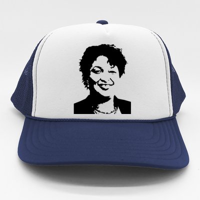 Stacey Abrams Portrait Trucker Hat