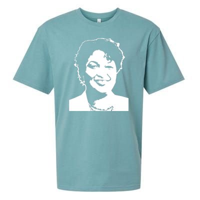 Stacey Abrams Portrait Sueded Cloud Jersey T-Shirt