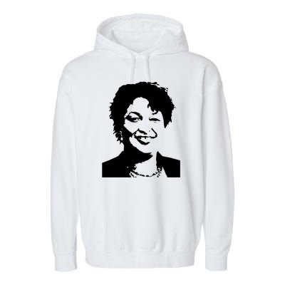 Stacey Abrams Portrait Garment-Dyed Fleece Hoodie