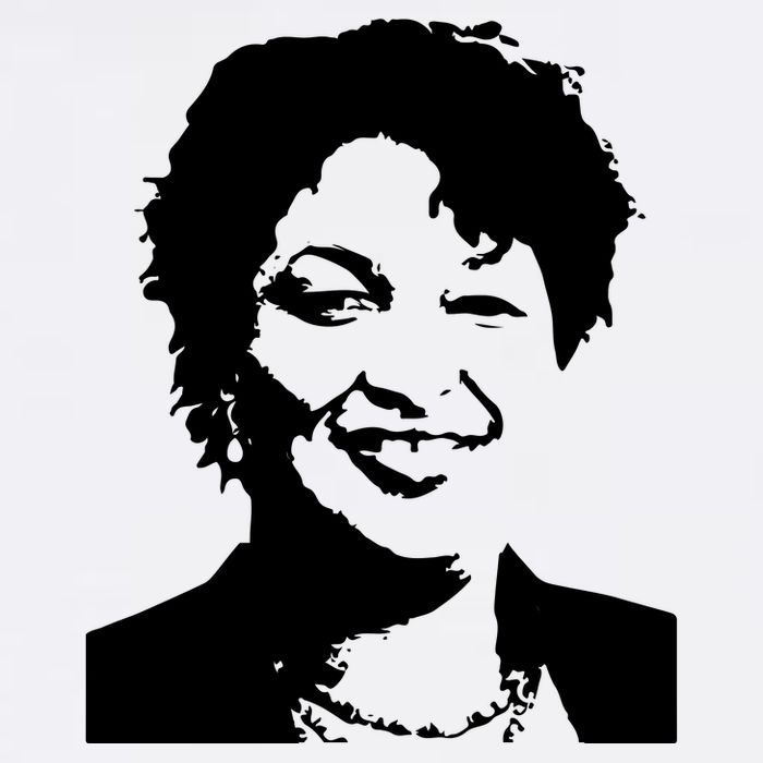 Stacey Abrams Portrait Garment-Dyed Sweatshirt