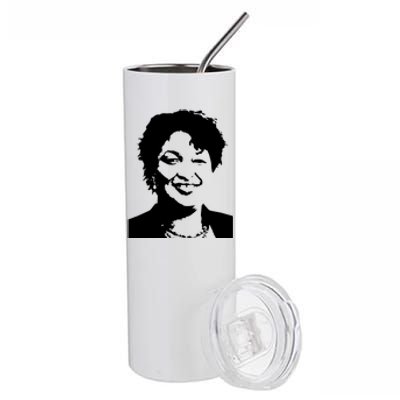 Stacey Abrams Portrait Stainless Steel Tumbler