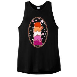 Stack-O-Cats Ladies PosiCharge Tri-Blend Wicking Tank