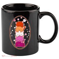 Stack-O-Cats 11oz C Handle Ceramic Mug