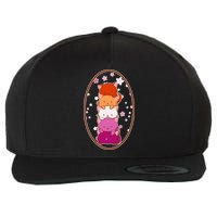 Stack-O-Cats Wool Snapback Cap