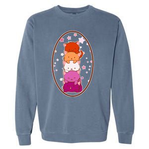 Stack-O-Cats Garment-Dyed Sweatshirt