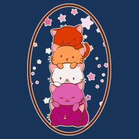 Stack-O-Cats Hoodie