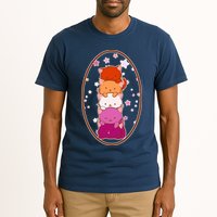 Stack-O-Cats Tall T-Shirt