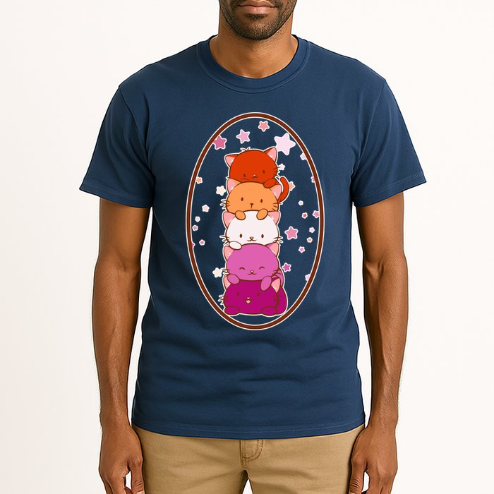 Stack-O-Cats Tall T-Shirt
