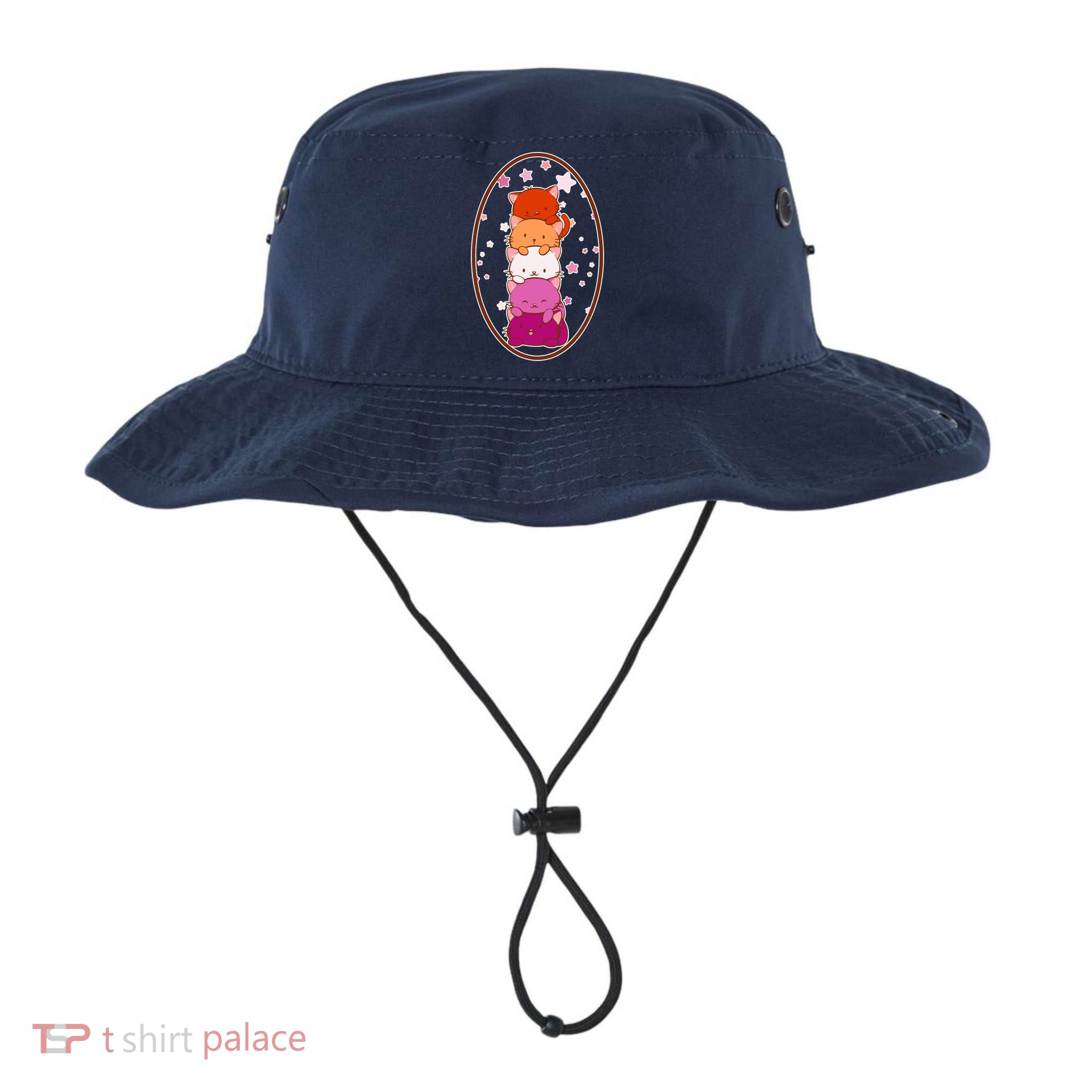Stack-O-Cats Bucket Hat