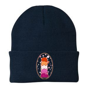 Stack-O-Cats Knit Cap Winter Beanie