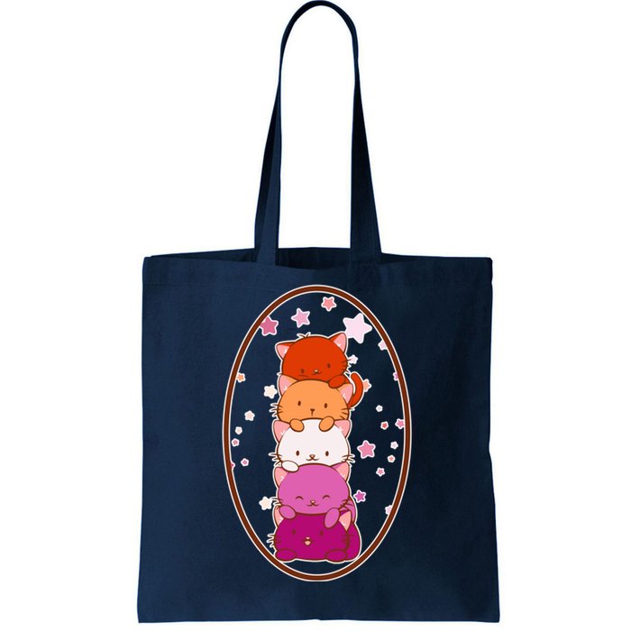 Stack-O-Cats Tote Bag