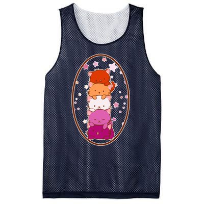 Stack-O-Cats Mesh Reversible Basketball Jersey Tank