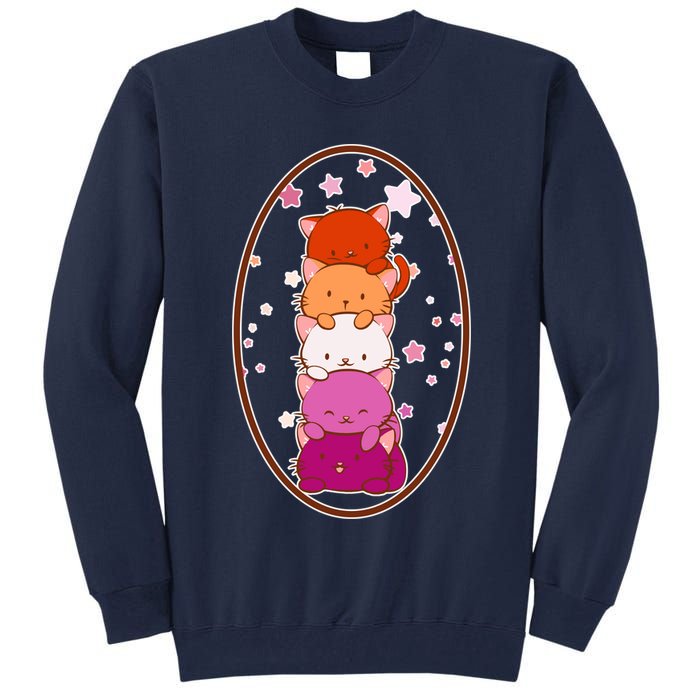 Stack-O-Cats Tall Sweatshirt