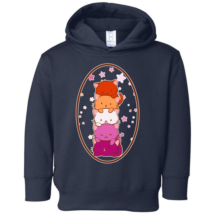 Stack-O-Cats Toddler Hoodie