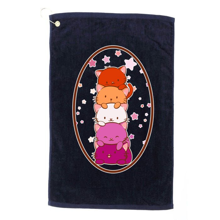 Stack-O-Cats Golf Towel