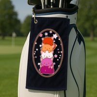 Stack-O-Cats Golf Towel