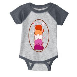 Stack-O-Cats Infant Baby Jersey Bodysuit