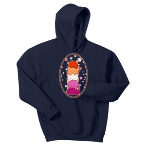 Stack-O-Cats Kids Hoodie