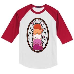 Stack-O-Cats Kids Colorblock Raglan Jersey