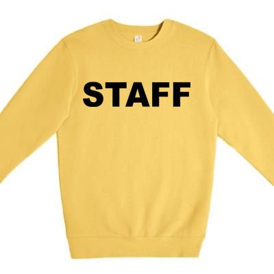 STAFF Employee Premium Crewneck Sweatshirt