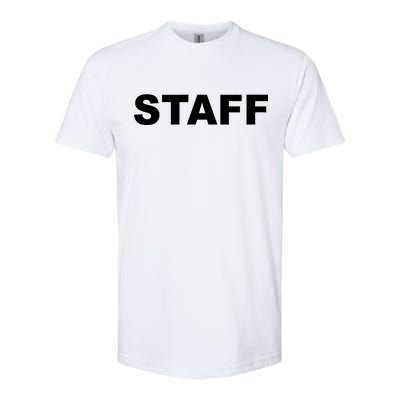 STAFF Employee Softstyle CVC T-Shirt