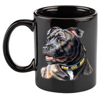 Stafford Bull Terrier 11oz C Handle Ceramic Mug